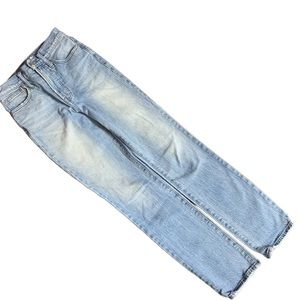 Madewell the perfect vintage full-length light wash blue Jean 24.